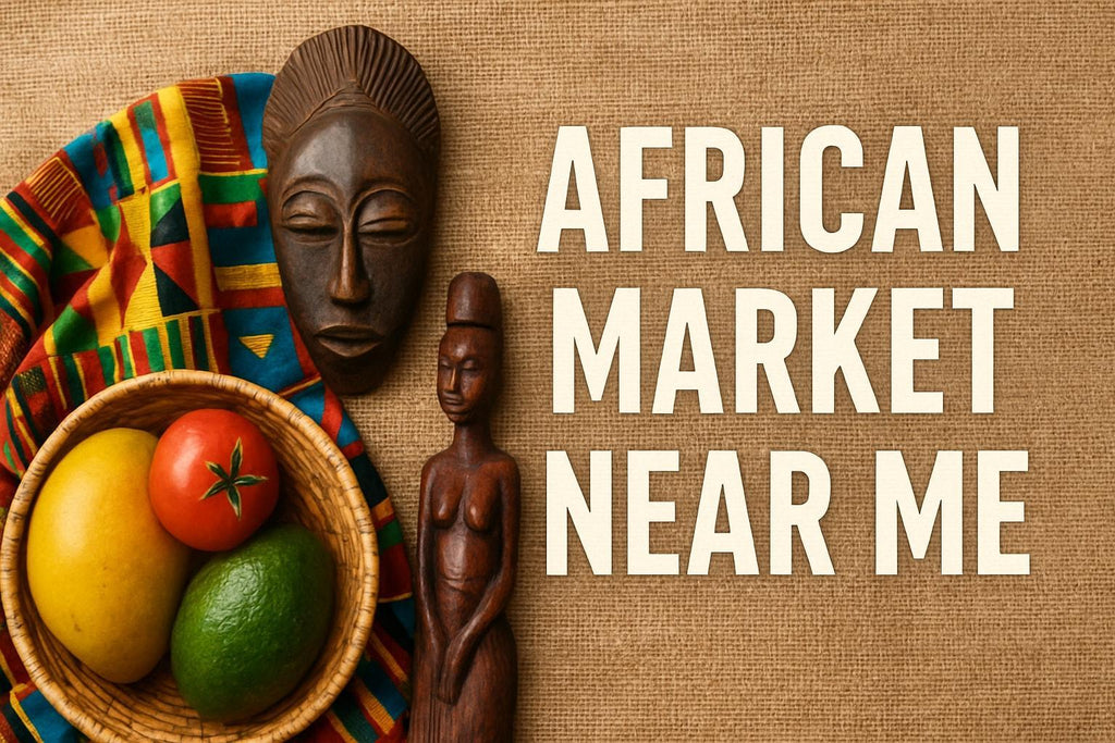 high-quality photograph of a bustling african market near me with vibrant stalls and diverse products in 2026
