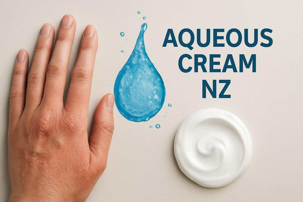 close-up of open tub of aqueous cream nz for skincare in new zealand 2026