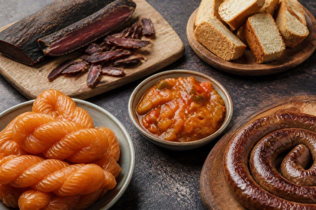 South African food supply chain showcasing distribution and logistics of authentic food products