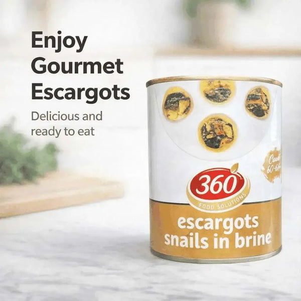 360 Food Solutions Escargot (Snails in Brine) - 800g Facebook Ad
