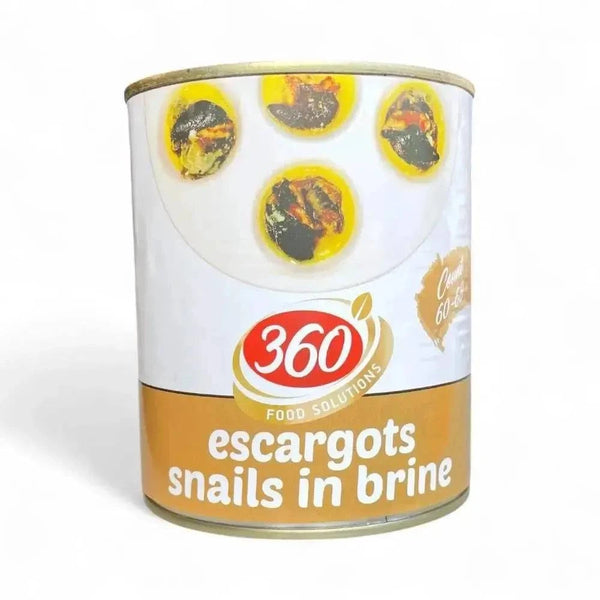 360 Food Solutions Escargot in Brine - 800g Tin