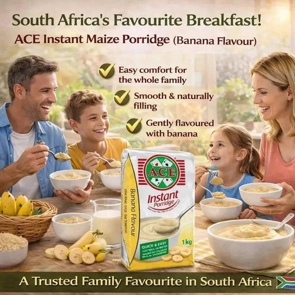 ACE Instant Maize Porridge Banana Flavour 1kg pack – product image 5
