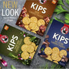 Bakers Pyotts Kips 200g slow-baked beef biltong flavoured crackers in sealed packaging