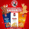 Bakers Romany Classic Choc Coconut Flavour Rusks 450g pack with chocolate and coconut flavor