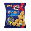 Bakers Zoofari mini plain vanilla flavoured biscuits 40g pack for school snacks