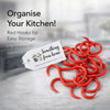 Biltong Hooks Plastic - Pack of 10 - Red Facebook Ad