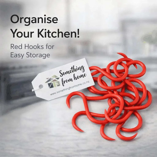 Biltong Hooks Plastic - Pack of 10 - Red Facebook Ad
