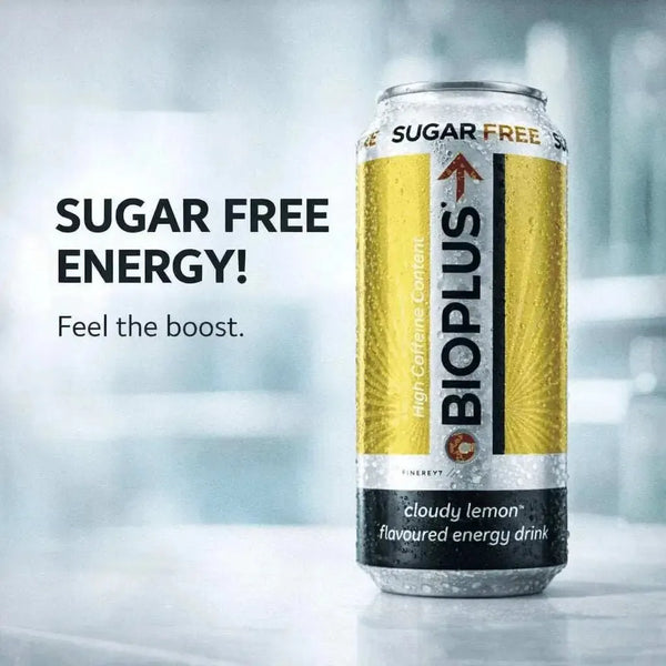 Bioplus - Sugar-free Cloudy Lemon Energy Drink - 440ml * Facebook Ad