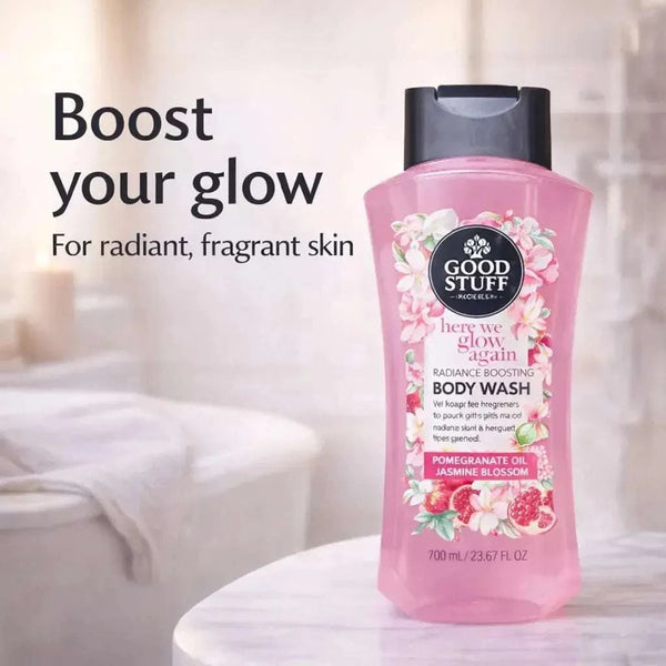 Good Stuff - Here we Glo Again - Radiance Boosting Body Wash - 700ml Facebook Ad