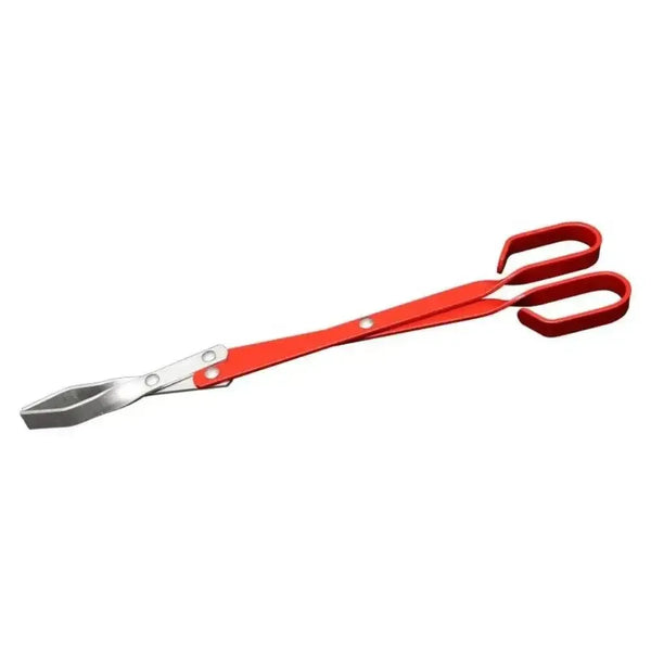 417mm LK braai tongs with powder-coated handles and durable aluminium construction for grilling in New Zealand
