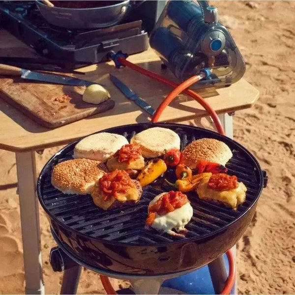 CADAC Carri Chef 40 BBQ portable outdoor grill with dome and built-in thermometer for camping and picnics