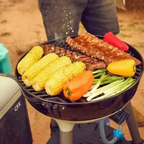 CADAC Carri Chef 40 BBQ portable grill with dome and carry bag for outdoor cooking