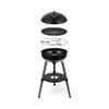 CADAC Carri Chef 40 BBQ portable outdoor grill with built-in thermometer and carry bag