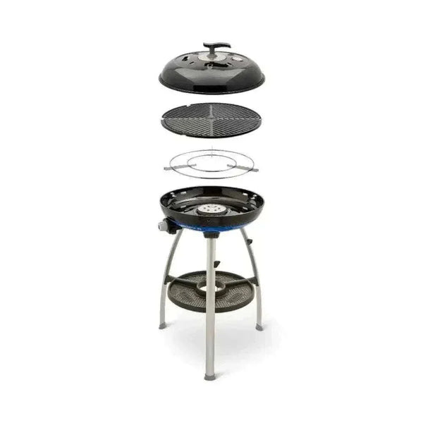 CADAC Carri Chef 50 BBQ portable gas grill with dome and carry bag for outdoor cooking