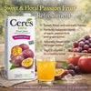 CERES Passion Fruit 1 litre juice bottle with apple, passion fruit, and grape blend