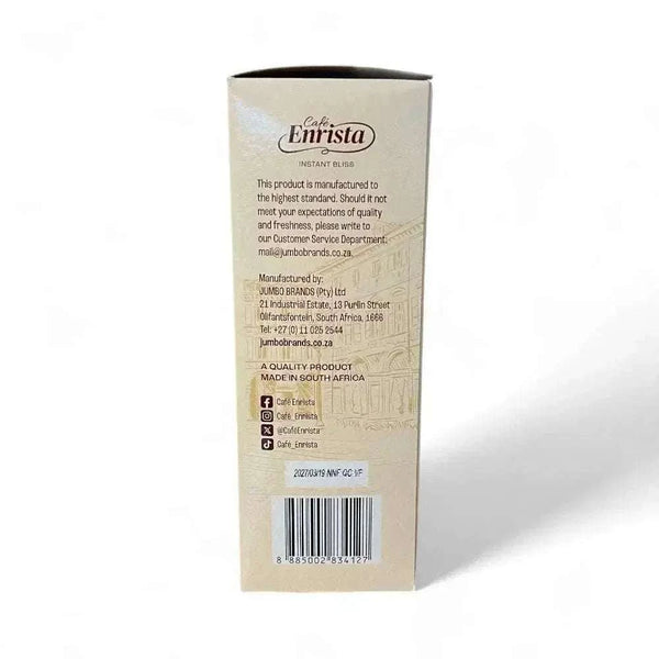 Café Enrista Coffee 3-in-1 Regular 500g box with 20 instant coffee sachets