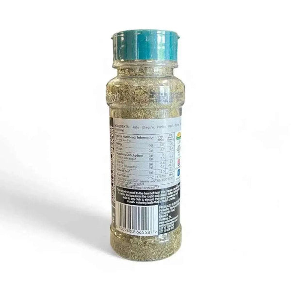 Calisto's Spices Italian Herbs 40g bottle with oregano, basil, thyme, rosemary, and parsley blend