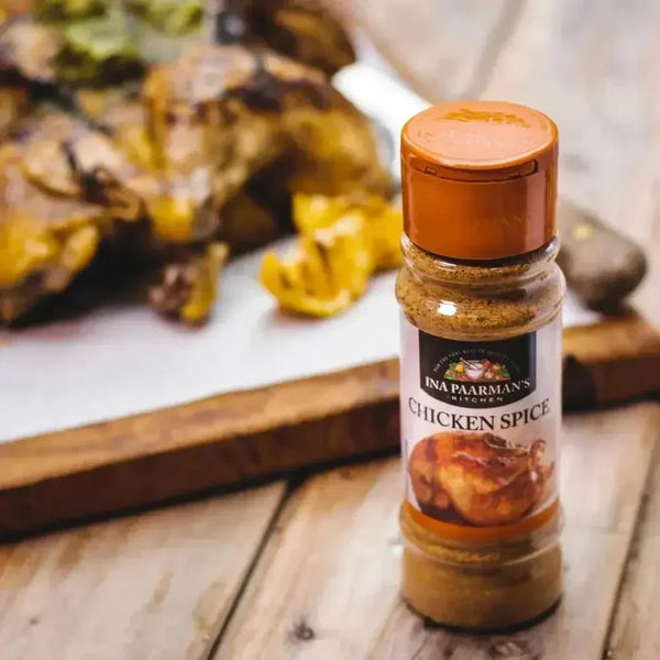 Ina Paarman Chicken Spice Blend 200ml with 10 herbs and spices for poultry flavoring