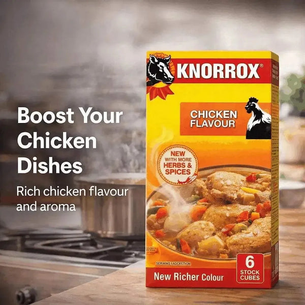 Knorrox Chicken Flavour Stock Cubes – 60 g Facebook Ad