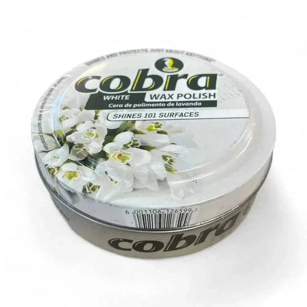 Cobra Polish White 350ml bottle for superior floor shine and cleaning on multiple surfaces
