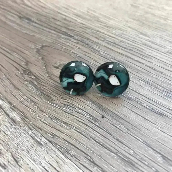 Earrings Girl Doll 15mm diameter various options sold in pairs