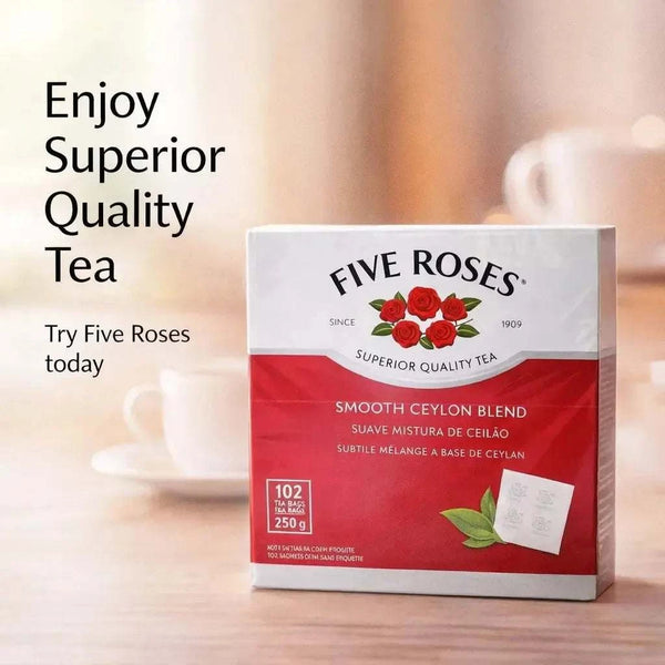 Five Roses Tea 102 tagless bags promotional image