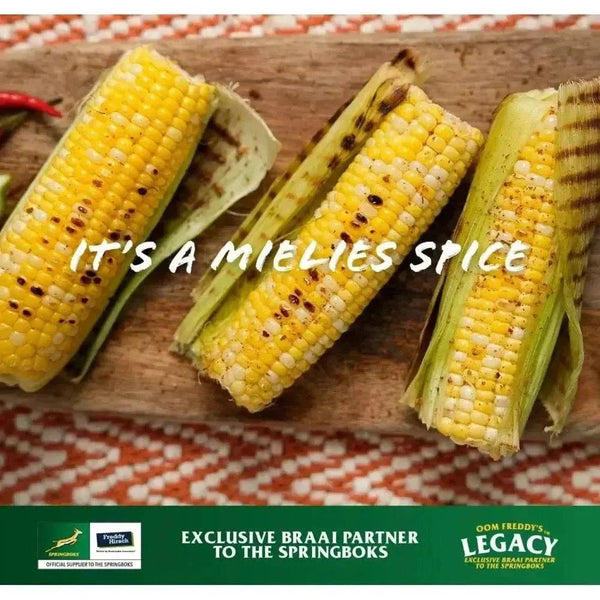 Freddy Hirsch Oom Freddy's Legacy Sprinkle Spice 200g for biltong seasoning with salt, coriander, white pepper, and flavor enhancers