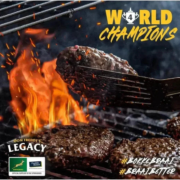 Freddy Hirsch Oom Freddy's Legacy Sprinkle Spice 200g for biltong seasoning with salt, coriander, and white pepper