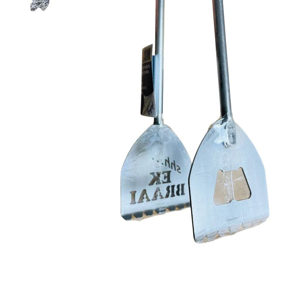 GoodNel Braai Tongs (Stainless Steel) - shh... EK BRAAI (340mm)