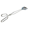 GoodNel Hamburger Tongs stainless steel 410mm braai tool with ergonomic handle and triangular paddle grip