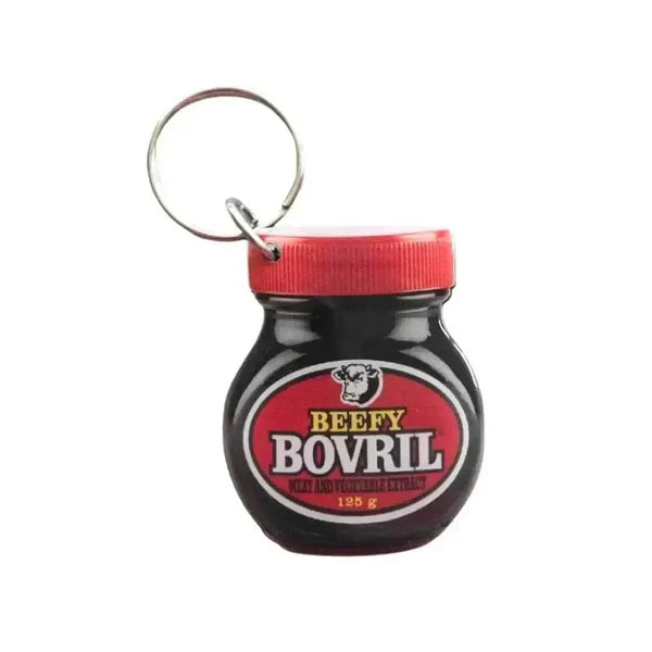 Set of colorful grocery-themed resin keychains for keys or gifts