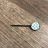 Set of 2 hair clip slides on white background