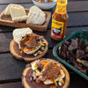 Jan Braai Basting Prego 750ml bottle, South African grilling sauce for meats