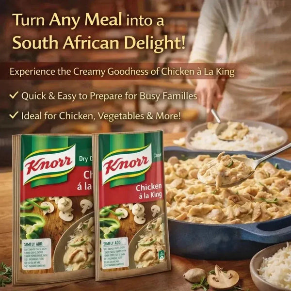 Knorr Cook in Sauce Chicken a La King creamy mushroom and herb sauce pack 58g