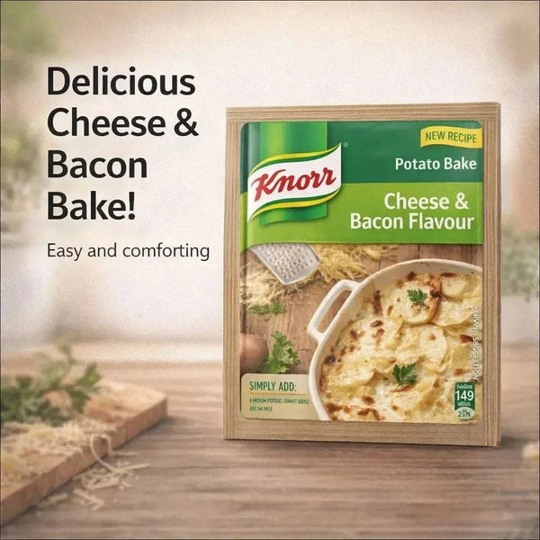 Knorr Potato Bake: Cheese and Bacon 43g Facebook Ad