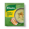 Knorr Soup Cream of Chicken Soup 50g sachet with creamy chicken flavor and sustainably sourced ingredients