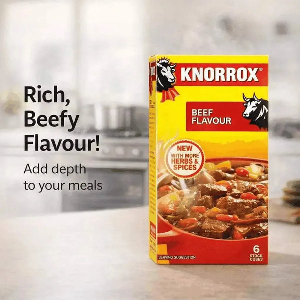 Knorrox Beef Flavour Stock Cubes – 60 g Facebook Ad