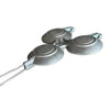 LK Jaffle Iron 3-in-1 with plastic handles and coated aluminium body for safe, durable toasting