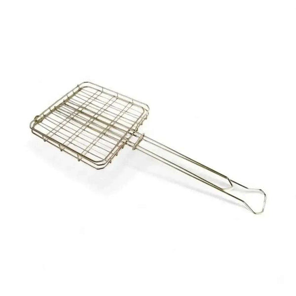 LK's Mild Steel Grid – Sandwich design for secure grilling of sandwiches, meats, and vegetables at South African braais