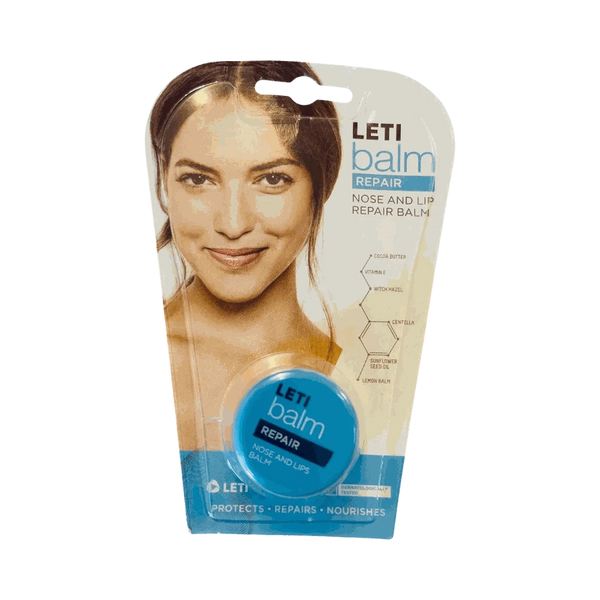 Letibalm Tub Repair 10ml nose and lip balm for soothing and repairing dry, irritated skin