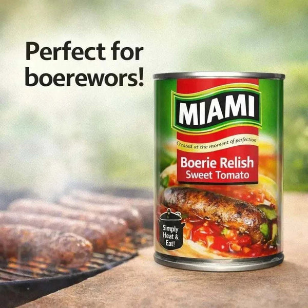 Miami Boerie Relish - Sweet Tomato - 450g Facebook Ad