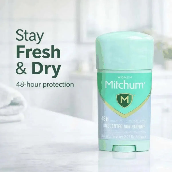 Mitchum Women Unscented Antiperspirant & Deodorant Gel - 63g Facebook Ad