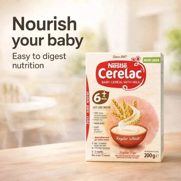 Nestle Cerelac Baby Cereal with Milk (Regular Wheat) - 200g Facebook Ad