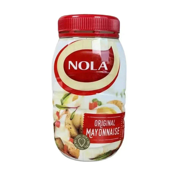 Nola Mayonnaise Original Magnifique Red 750g jar with creamy smooth texture and balanced flavor