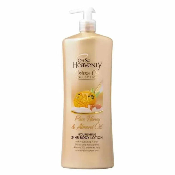 Oh So Heavenly Creme Oil Body Lotion Pure Honey Almond Oil 1L moisturizing skin care