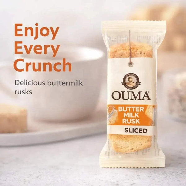 Ouma Rusks Buttermilk (Single Sliced) 30g promotional image