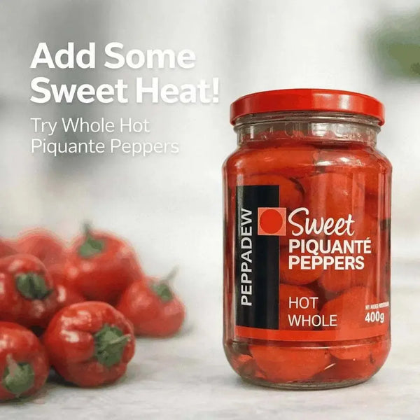 PEPPADEWS Sweet Piquante Peppers Hot Whole - 400g Facebook Ad