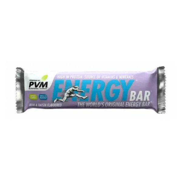 PVM Bar Rum/Raisin 45g premium rum and raisin flavored sweet bar