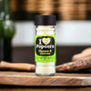 Popcorn Delight Cheese & Chives Popcorn Seasoning 67g bottle with cheesy popcorn snack