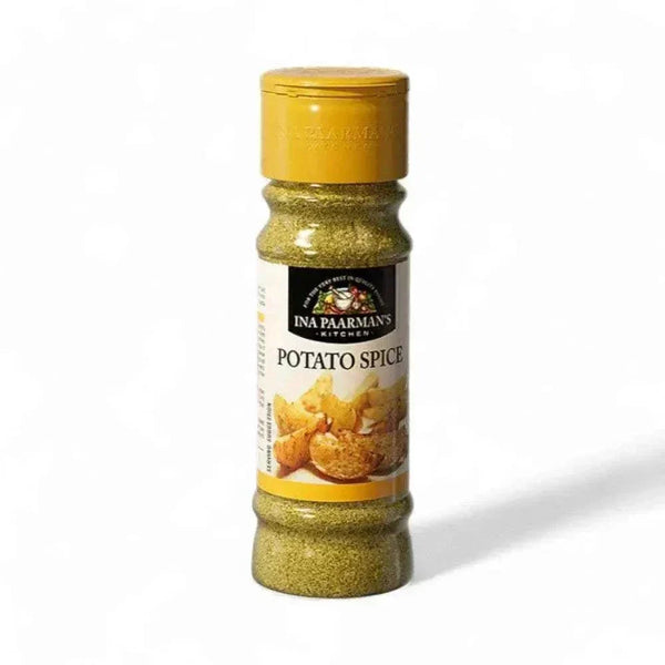 Ina Paarman Potato Spice 200ml shaker for seasoning chips, roast potatoes, and vegetables